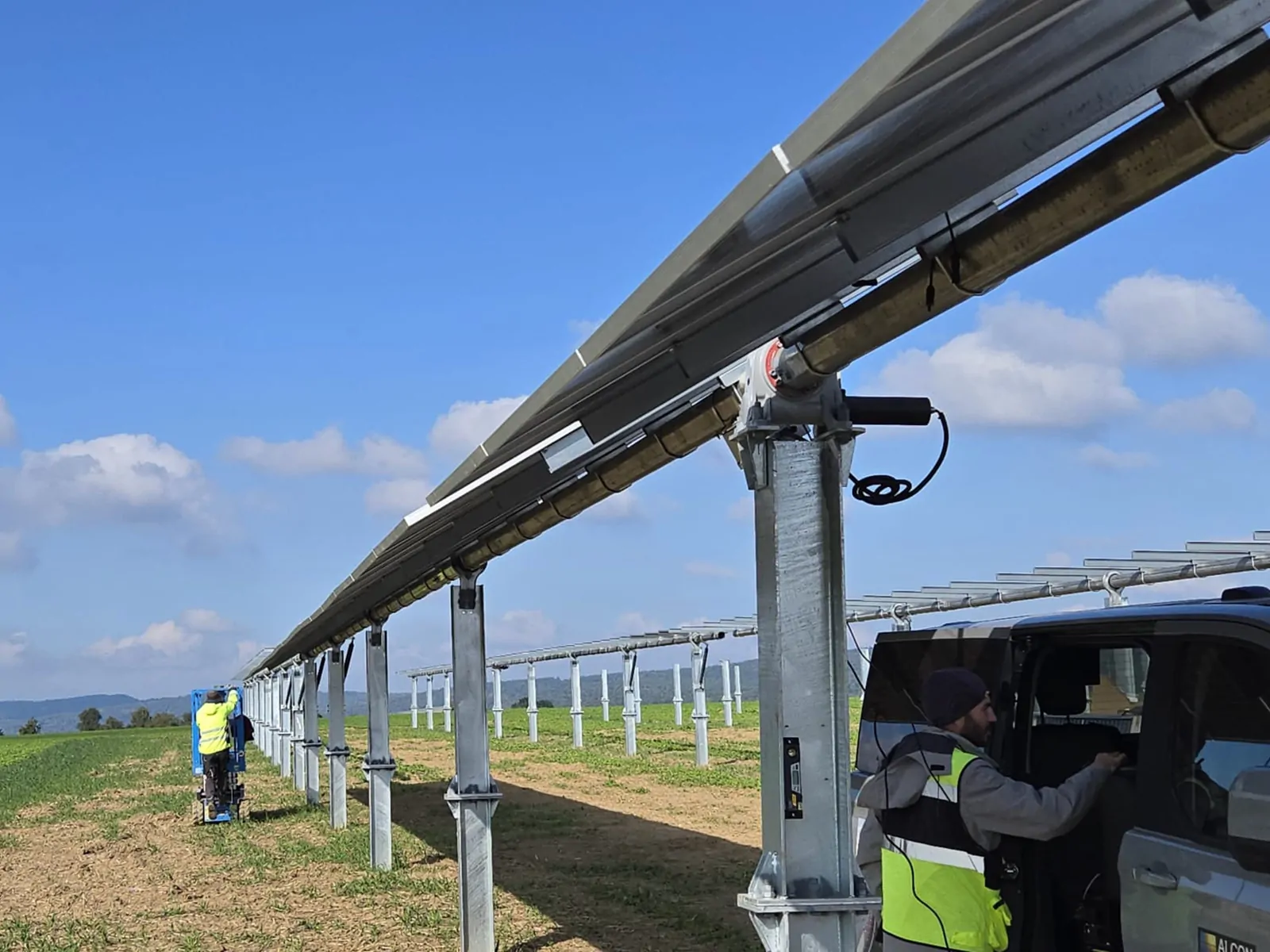 Photovoltaikprojekt ProSolar Tech LTD – PV Tracker, Deutschland (6) Photovoltaikprojekt ProSolar Tech LTD – PV Tracker, Deutschland