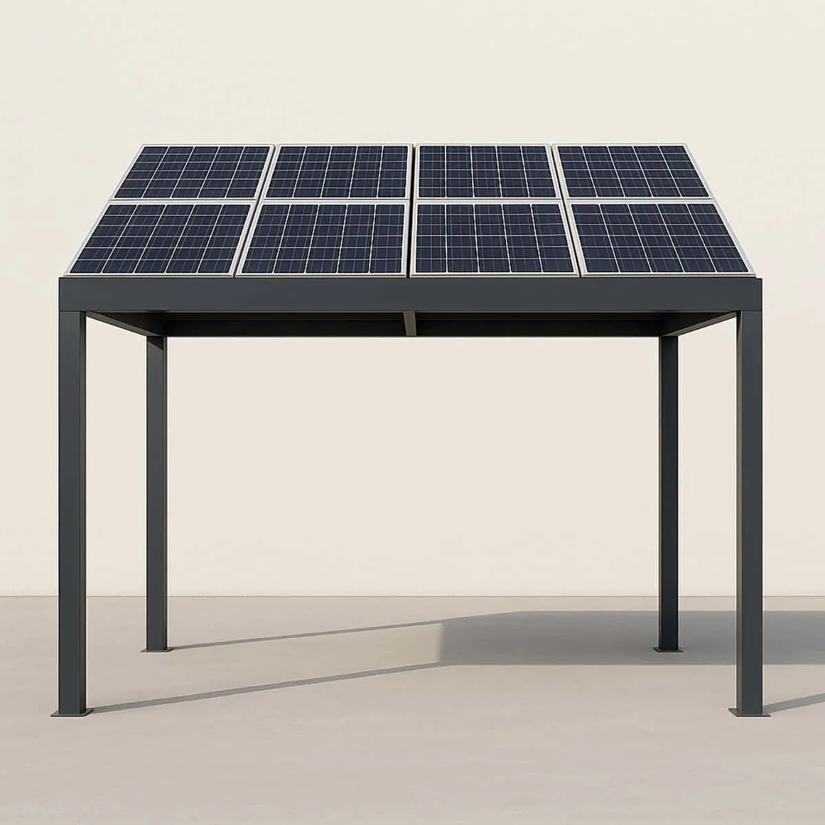 Solar Pergola – eine Fusion aus Eleganz und Energie Solar Pergola – eine Fusion aus Eleganz und Energie