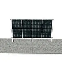 Solarzaun 1P-4 (4) Solarzaun 1P-4